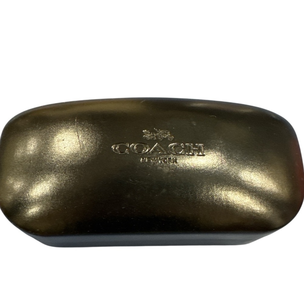 Coach Eyewear large clamshell black Case